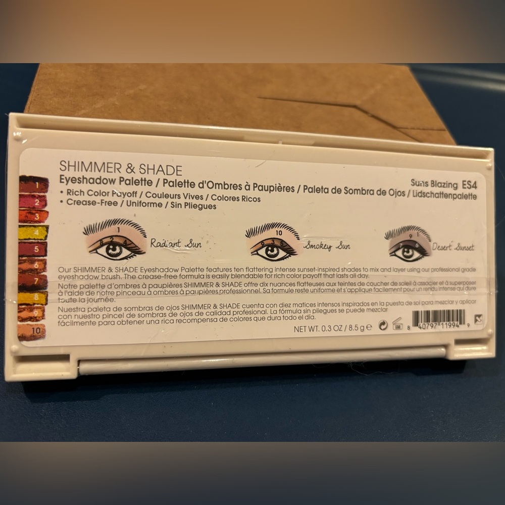 NWOT FLOWER BEAUTY SUNS BLAZING EYESHADOW PALETTE - Picture 2 of 3